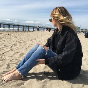 Oversized Black Jacket